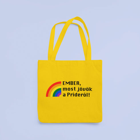 ZShowTime vászontáska - Ember, most jövök a Prideról!